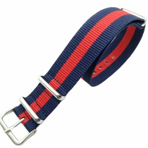 สายนาฬิกาข้อมือแบบถักหลากสีเรียบง่ายขายส่ง - Product Image 1