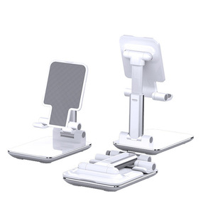 BONERUY Desktop Phone Stand Folding Metal Base <b>Tablet</b> <b>Holder</b> Adjustable Angle for Desk Use - Product Image 2