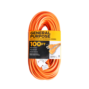 Cable de Extensión para Exteriores de Alta Resistencia 12/3 SJTW, con Enchufe Nema Estándar Estadounidense, IP54/IP65, para Electrodomésticos - Product Image 5
