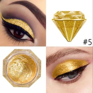 Sombra de ojos personalizada OEM fabricantes de cosméticos resistente al agua de larga duración 6 colores brillo diamante sombra de ojos Etiqueta Privada - Product Image 5