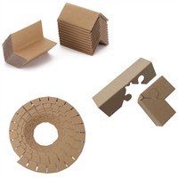 Usine personnalisable 100% coins en carton recyclables protecteurs bord protecteur papier coin Angle conseil pour palettes