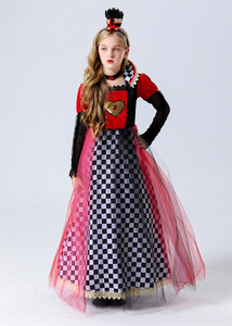 Alice Princess <strong>Red</strong> <strong>Queen</strong> Costume Children Princess Costume <strong>Queen</strong> of Hearts Halloween Cosplay Costumes - Product Image 3