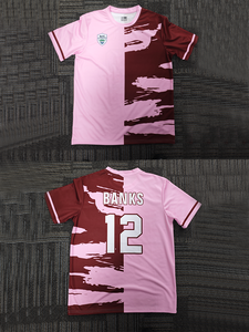 100% Polyester Verf Op Maat Gemaakt Voetbalshirt Heren En Dames Voetbalshirt Populaire Hot Sublimatie Technologie Voetbal Set - Product Image 6