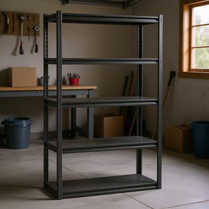 Étagères de rangement pour garage 18x40x72 pouces, 5 niveaux, métal, type industriel, pour organiser l'espace - Product Image 2