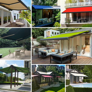 <span class=keywords><strong>Auvent</strong></span> électrique à bras pliant pour balcon, cadre motorisé en alliage d'aluminium avec voile en acrylique - Product Image 6