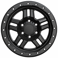 Jantes en alliage tout-terrain style Black Rhino 16/17/18 pouces pour Wrangler Prado Tank 300 Pajero FJ Land Cruiser Haval H9 Patrol BJ40