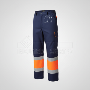 กางเกงชุดทำงานนิรภัยสองสีแบบมองเห็นได้ชัดสำหรับอุตสาหกรรม - Product Image 1
