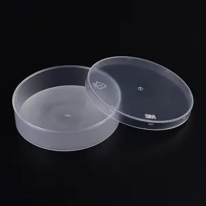 Vente en gros de boîtes rondes transparentes en plastique pour la vente au détail d'emballages en plastique pour bonbons, noix et cylindres multi-tailles