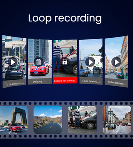 스마트 듀얼 채널 4G 블랙박스 A3 내장 와이파이 핫스팟 G센서 양방향 인터콤 라이브 스트리밍 IPS 비디오 레코더 - Product Image 5