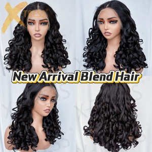 X-Tress 99J Burgundy 4*13 Lace Front <strong>Wigs</strong> Silk Straight <strong>Wigs</strong> Glueless <strong>Short</strong> Bob Mixed Human Hair <strong>Wigs</strong> for Black Women - Product Image 5