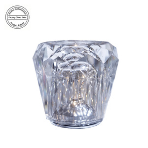 Bộ đèn bàn không dây sạc lại OEM ODM quà tặng, đèn bàn nhỏ pha lê tùy chỉnh cho quán bar nhà hàng - Product Image 1