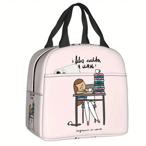 Sac à déjeuner vert menthe pour infirmière, sac isotherme portable avec fermeture éclair pour le personnel médical, pour femmes, pour l'école, le bureau, les voyages - Product Image 6