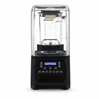 Lohas Commerciële Smoothie Blender, Heavy Duty Elektrische Hoge Snelheid Professioneel Keukenapparaat Restaurant Café Bevroren Fruit