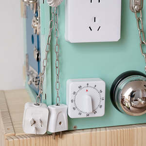 Rompecabezas de Madera para Niños, Juguete Educativo para el Desarrollo de Habilidades Manuales, Casa de Actividades para Niños de 2 a 4 Años, Juguetes de Aprendizaje Ecológicos y Coloridos - Product Image 4