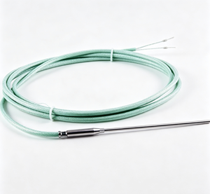 JUMO 901250/32-2043-3-2000-11-4000/000 เทอร์โมคัปเปิลชนิด J แบบหุ้มเกราะพร้อมฉนวน  หัววัดอุณหภูมิแบบยืดหยุ่น - Product Image 1