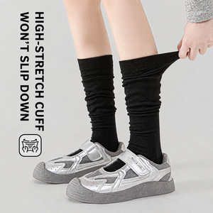 Chaussettes <span class=keywords><strong>de</strong></span> compression sportives unisexes personnalisées 15-20 mmHg en bambou pour femmes - Product Image 4