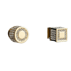 Modern European Zinc Alloy <strong>Diamond</strong>-Inlaid Gold Handles-Durable Antirust Easy Installation Kitchen Bedroom Bathroom Hotel Drawer - Product Image 3