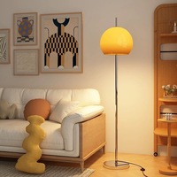 Lampe d'angle de chambre à coucher, lampadaire de luxe pour la décoration du salon