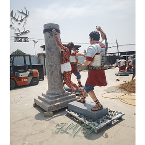 Cuộc sống-kích thước tôn giáo nhà thờ trang trí thủ công mỹ nghệ nhựa Jesus Tượng điêu khắc Christian hình sợi thủy tinh hình ảnh cho Christian - Product Image 3