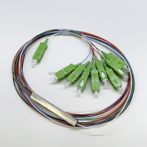 ตัวเชื่อมต่อ OEM ODM SC APC สายไฟเบอร์ 900μm สายเคเบิลไฟเบอร์แบบ 1 เข้า 8 ออก ตัวแยกสัญญาณไฟเบอร์ออปติก PLC แบบท่อเหล็กขนาดเล็ก สำหรับ FTTH CATV - Product Image 5