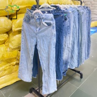 Vente en gros YIJIAYI – Lots mixtes de jeans et pantalons d'occasion de haute qualité – Vêtements usagés en polyester/coton – Qualité hiver, automne, été – Prix bas