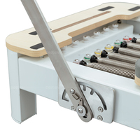 Reformer Pilates en alliage d'aluminium, lit pliable, portable, écologique, équipement de gym à domicile pour studio de Pilates et bien-être corporel
