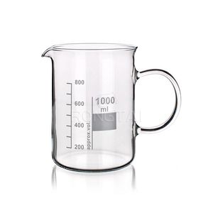 RONGTAI <span class=keywords><strong>250</strong></span> <span class=keywords><strong>Ml</strong></span> Copo De Vidro De Baixo Formulário China Fabricação 1101-2 100Ml Copo De Laboratório De Vidro De Baixo Formulário Com Bica - Product Image 6