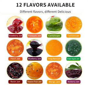 Meilleure vente Doking Confiture de <span class=keywords><strong>fruits</strong></span> verts sucrés 3 kg Confiture de pomme verte pour Bubble Tea - Product Image 6