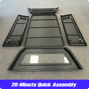 Venta Directa de Fábrica: Toldo de Aluminio para Camioneta, Impermeable, con Cierre, Sin Perforación, Techo Rígido Todoterreno para <span class=keywords><strong>Toyota</strong></span> <span class=keywords><strong>Tundra</strong></span> Revo - Product Image 6