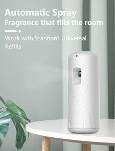 Wisekleen 270ML désodorisant <span class=keywords><strong>noir</strong></span> d'odeur désodorisant à piles pour hôtel désodorisant automatique machine à parfum à piles - Product Image 6