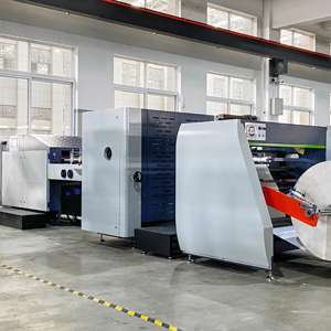 ROKIN Automatic Servo-Electric <strong>Control</strong> System Roll-fed Twist Rope Paper Shopping Bag Machine with Twisted Handle <strong>Loop</strong> Price - Product Image 4