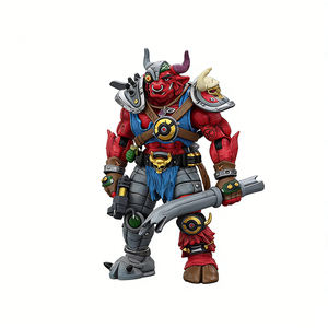 JOYTOY TMNT-Groundchuck Figurine d'action articulée à l'échelle 1/18, modèle de collection, figurine miniature, statue de personnage avec base - Product Image 1