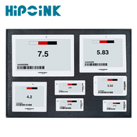 Étiquette de rayon électronique sans fil 2,4 GHz, étiquettes de prix de 2,9 pouces, étiquettes d'écran E-link pour supermarché
