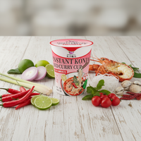 Pâtes instantanées de konjac en tasse, spaghetti, sachet de kimchi, 100% naturel, faible en glucides, riches en fibres, halal, casher, HACCP, nouilles saines