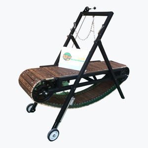 Machine de course de tapis roulant pour chien | Moulin à lamelles non alimenté pour une formation efficace des animaux domestiques | Parfait pour les chiens actifs - Product Image 1