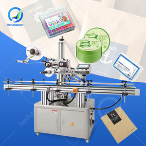 Máquina Etiquetadora de Botellas Redondas de 10 ml, Separadora de Páginas Automática Horizontal para Latas y Tarros, Producto Nuevo de OCEAN - Product Image 1