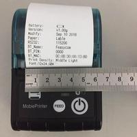 Harga Mudah Dioperasikan Stiker Label Taksi Termal Printer Label Nirkabel Mini untuk Taksi