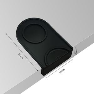 Al por mayor: Alfombrilla de silicona para tamper de café espresso, soporte antideslizante para prensado, almohadilla de esquina, herramientas de barista - Product Image 4
