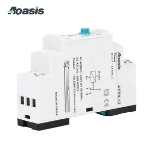 AOASIS AERV-12 220V röle güç elektronik ayarlanabilir gecikme süresi röle