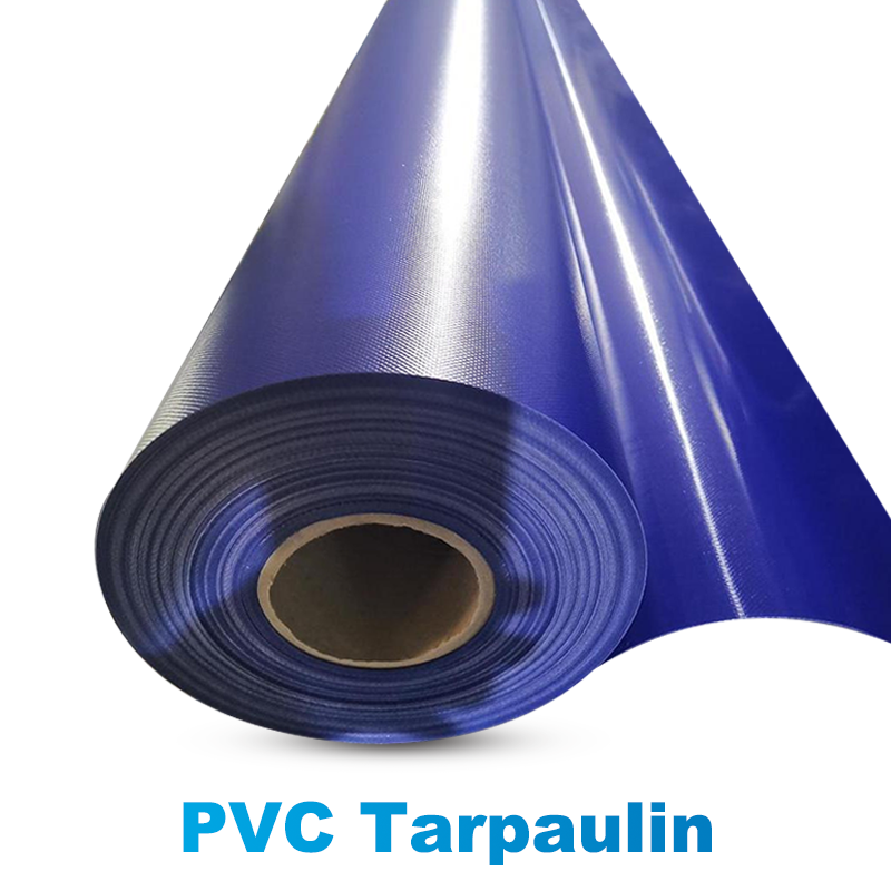 Tear-Resistant Industrial PVC Tarpaulin Fabric 650GSM 850GSM Heavy Duty Rolls for Water Tank