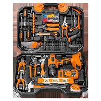 120 pièces quotidien ménage perceuse électrique main matériel électricien entretien spécial multi-fonction trousse à outils