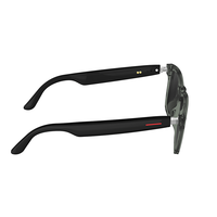 Gafas inteligentes con traducción IA, montura de PC ultra suave E13-C, negras, venta al por mayor de fábrica, con botón para fotos y reproducción de música, para comercio transfronterizo.