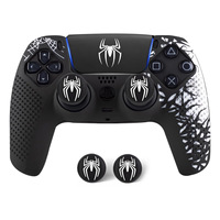 Étui de protection pour manette de jeu AOMIOU pour PS5, étui en silicone protecteur, accessoires pour joueurs de jeux vidéo pour manette PS5, housse de protection
