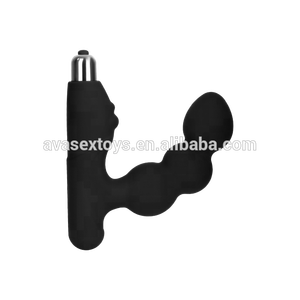 Muestra gratis vibrador impermeable <span class=keywords><strong>Anal</strong></span> Juguete/Butt Plug silicona próstata masajeador <span class=keywords><strong>Anal</strong></span> punto G - Product Image 3