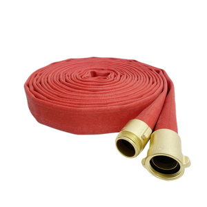 Manguera Contra Incendios de 30 m, 1.5 Pulgadas, 17 Bares, Revestimiento de PU Rojo, Material EPDM con Certificación UL, Doble Cubierta, con Acoplamiento Americano - Product Image 5