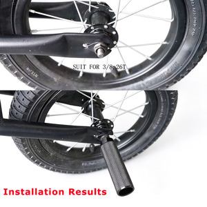 Repose-pieds universels en alliage d'aluminium antidérapants Angbow pour vélos de route, repose-pieds pour cascades à vélo - Product Image 2
