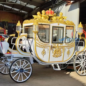 Chariot Électrique Royal d'Extérieur Personnalisé à Prix de Gros, Chariot Utilitaire Électrique Sans Chevaux, Vente Chaude - Product Image 5