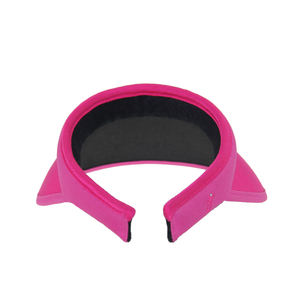 قبعة واسعة الحواف سريعة الجفاف بحماية من الأشعة فوق البنفسجية UPF 50+ مع عصابة رأس رياضية وتطريز مخصص للجيم وركوب الدراجات والاستخدام الخارجي العادي للجنسين - Product Image 3