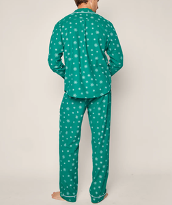 Hot Selling Factory Custom Men's Holiday Print <strong>Pajama</strong> Sets <strong>Unisex</strong> Thermal <strong>Christmas</strong> Pyjamas Set Men Breathable Sleepwear - Product Image 3