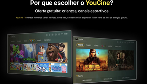 Youcine Brasil IP TV thông minh Chất lượng cao Mini 5G Wifi portugueseapp cho 4K Set Top TV BOX ANDROID 4K phương tiện truyền thông Máy nghe nhạc - Product Image 3